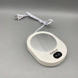 Onikcor Electric food warmers in the nature of dishes, One-Touch Control, Long-Lasting & Energy-Efficient, Constant Temperature, 16W, 3-Level Temperature Control, Lightweight & Safe, Aluminum Alloy + PP Plastic