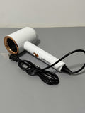 jabwavo Electric Hair Dryer, Quick Hot & Cold Wind Switch, 26×14cm, 220-240V, 50Hz, White