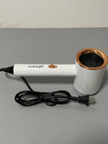jabwavo Electric Hair Dryer, Quick Hot & Cold Wind Switch, 26×14cm, 220-240V, 50Hz, White