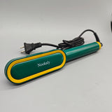 Nookaly Electric Hair Straightening Irons - PTC Heating, 30s Fast Heating, Hair Care Thermostat, Anti-Scald Design, Temperature Control, Dual-Use for Straightening and Curling, Green, 270×30mm