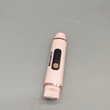 XUMTOM Electric Nasal Hair Trimmers Pink Ceramic Blades ABS Dual Head Long & Short Hair Grooming