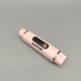XUMTOM Electric Nasal Hair Trimmers Pink Ceramic Blades ABS Dual Head Long & Short Hair Grooming