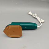 XUMTOM Electric Steam Irons Green Compact Portable Dry & Wet Iron One-Key Spray Full-Angle Ironing