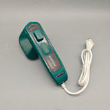 XUMTOM Electric Steam Irons Green Compact Portable Dry & Wet Iron One-Key Spray Full-Angle Ironing