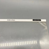 SZKUZMA Electronic LED Signs, 15x15cm Acrylic Writable Board, USB-Powered, Lightweight 70g, Wall-Mounted or Standing for Home and Office