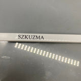 SZKUZMA Electronic LED Signs, 15x15cm Acrylic Writable Board, USB-Powered, Lightweight 70g, Wall-Mounted or Standing for Home and Office