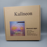 Kullneon Electronic signs, multifunctional applications, LED illuminated, USB socket