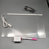 Kullneon Electronic signs, multifunctional applications, LED illuminated, USB socket