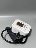 LIFARA Electronic Sphygmomanometer with One-Touch Operation, Heart Rate Monitoring, Dual User Memory, Voice Broadcast, and Backlit Color Screen
