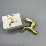 Scott Zeno Faucet, ABS Shell with Ceramic Valve Core, 4.5x3.6x1.2 Inch, Durable and Stylish Bathroom Sink Tap