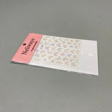 Neliwaye Fingernail Decals – Glitter Butterfly Series, Waterproof Nail Stickers for Easy Application and Long-Lasting Design