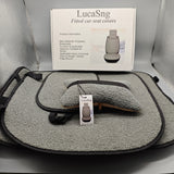 LucaSng Fitted car seat covers – Breathable Polyester, Winter-Ready, Easy Fit Design, Simple & Secure Edge Binding