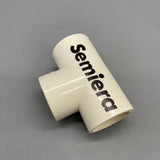 Semiera Fittings, not of metal, for pipes, Durable Non-Metal Water Pipe Connector, White – Anti-Aging, Sun-Resistant for Industrial, Agricultural, and Household Use
