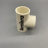 Semiera Fittings, not of metal, for pipes, Durable Non-Metal Water Pipe Connector, White – Anti-Aging, Sun-Resistant for Industrial, Agricultural, and Household Use