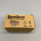 Semiera Fittings, not of metal, for pipes, Durable Non-Metal Water Pipe Connector, White – Anti-Aging, Sun-Resistant for Industrial, Agricultural, and Household Use