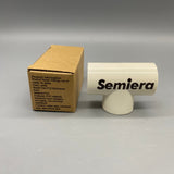 Semiera Fittings, not of metal, for pipes, Durable Non-Metal Water Pipe Connector, White – Anti-Aging, Sun-Resistant for Industrial, Agricultural, and Household Use