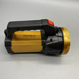 VibeXtr Flashlight – Rechargeable LED Torch with 500m Range, 32-Hour Continuous Lighting, Compact 19x14cm Design