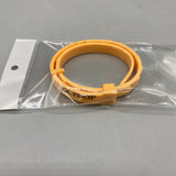 PJCFDOP Flea Collar – Natural Plant-Based, 90-Day Protection, Silicone, Adjustable 14-24cm Neck, orange,Cats and Dogs