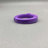 PEUQWC Flea Collar – Natural Plant-Based, 90-Day Protection, Silicone, Adjustable 14-24cm Neck, purple,Cats and Dogs