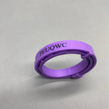 PEUQWC Flea Collar – Natural Plant-Based, 90-Day Protection, Silicone, Adjustable 14-24cm Neck, purple,Cats and Dogs