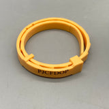 PJCFDOP Flea Collar – Natural Plant-Based, 90-Day Protection, Silicone, Adjustable 14-24cm Neck, orange,Cats and Dogs