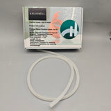 KALONWELL Flexible Hoses Not of Metal Silicone Transparent Tube-01 10mm Outer Dia 1mm Inner Dia 30cm for Gardening Car Washing Drainage