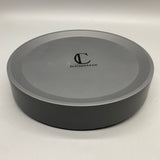 ic iclimetree Flower-pot pedestals, 245x220mm, PP Material, Gray – 120lb Capacity, 360° Rotating Casters for Easy Mobility