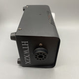 HTWXZX Fog Machine - Compact and Durable, 2KG, Black, 230x110x110mm, 3-5m Spray Distance, 8min Preheat, Ideal for Filming, Experiments, Weddings, Bars, KTV, Small Stages