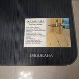 IMGOKAHA Folding Table – 60x30x50cm Compact Desk, High-Density Fiberboard, 1.1cm Thick, Modern Minimalist Style, Rectangular Shape