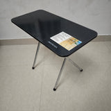 IMGOKAHA Folding Table – 60x30x50cm Compact Desk, High-Density Fiberboard, 1.1cm Thick, Modern Minimalist Style, Rectangular Shape