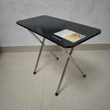 IMGOKAHA Folding Table – 60x30x50cm Compact Desk, High-Density Fiberboard, 1.1cm Thick, Modern Minimalist Style, Rectangular Shape