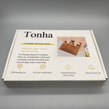 Tonha Electrically Heated Footmuffs - Quick 5-Min Heat Up, All-Night Warmth, Fast Charging, Adjustable Heating Temperature, 220V 24W Power Supply, Brown
