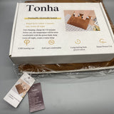 Tonha Electrically Heated Footmuffs - Quick 5-Min Heat Up, All-Night Warmth, Fast Charging, Adjustable Heating Temperature, 220V 24W Power Supply, Brown
