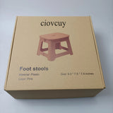 CIOVCUY Foldable Foot Stool | Multi-functional Portable Footrest | Space-saving & Comfortable | For Home, Office, Bedroom, Living Room