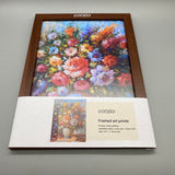 corato Framed Paintings for Living Room and Study - 9.45×12.8 Inches