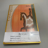 Erwyn Framed Paintings - Living Room and Suite Décor, 8.27x11.69 Inches Size, Artful Wall Art for Elegant Interiors