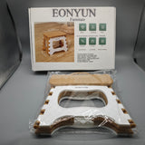 EONYUN Furniture – Foldable Chair, Modern Minimalist Style, 24.5cm, PP Plastic Material, Lightweight & Space-Saving
