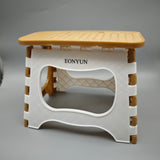 EONYUN Furniture – Foldable Chair, Modern Minimalist Style, 24.5cm, PP Plastic Material, Lightweight & Space-Saving
