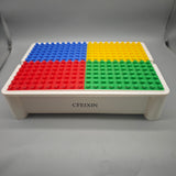 CFEIXIN Game Tables – Plastic, 41x32x3.5cm, 9 Color Options, Ideal for Building Blocks, Drawing, Fishing, Crafts, Educational & Outdoor Games