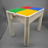 CFEIXIN Game Tables – Plastic, 41x32x3.5cm, 9 Color Options, Ideal for Building Blocks, Drawing, Fishing, Crafts, Educational & Outdoor Games