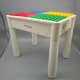 CFEIXIN Game Tables – Plastic, 41x32x3.5cm, 9 Color Options, Ideal for Building Blocks, Drawing, Fishing, Crafts, Educational & Outdoor Games