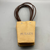 PUSAEN Gift Bags, 10cm Height, 9×9cm Top Opening, 6.5×6.5cm Bottom, Thickened Organic Paper for Flowers and Succulents