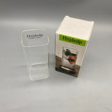 Hzjdedp Glass Mugs, Microwave & Oven Safe, 2.4x2.4x4.7 Inches, Heat Resistant from -20°C to 150°C, Ideal for Gas Ovens, Ceramic Cookers, Thermostats