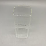 FASTSUB Glass Mugs - 400ml, Lightweight 140g, 13.5×6cm, Durable Glass Material