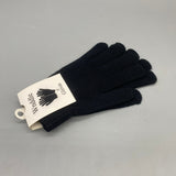 Wnddle Gloves, Satin Fabric, Purple-Black Color, Size S, Elegant and Comfortable Design