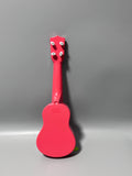 SereneSky Guitar, Real Playable Pink Guitar with Nylon Strings, Plastic Body, 38×12cm, Tunable Musical Instrument for Beginners