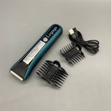EzGoGo Hair Clipping Machine for Animals, Stainless Steel Blades, 45x27x158mm, Black & Green, Pet Grooming Clippers for Cats & Dogs