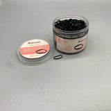 Ruivexi  Hair Ties - 800-Pack, 1.5cm Elastic Rubber Bands for Hair, Durable and Flexible, Ideal for All Hair Types, No Damage, Tangle-Free
