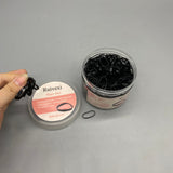 Ruivexi  Hair Ties - 800-Pack, 1.5cm Elastic Rubber Bands for Hair, Durable and Flexible, Ideal for All Hair Types, No Damage, Tangle-Free