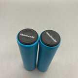 Motofounder Handle bars for motorcycles, 12.5x3cm, Blue, Waterproof & Anti-Slip, Soft Silicone Foam for Shock Absorption
